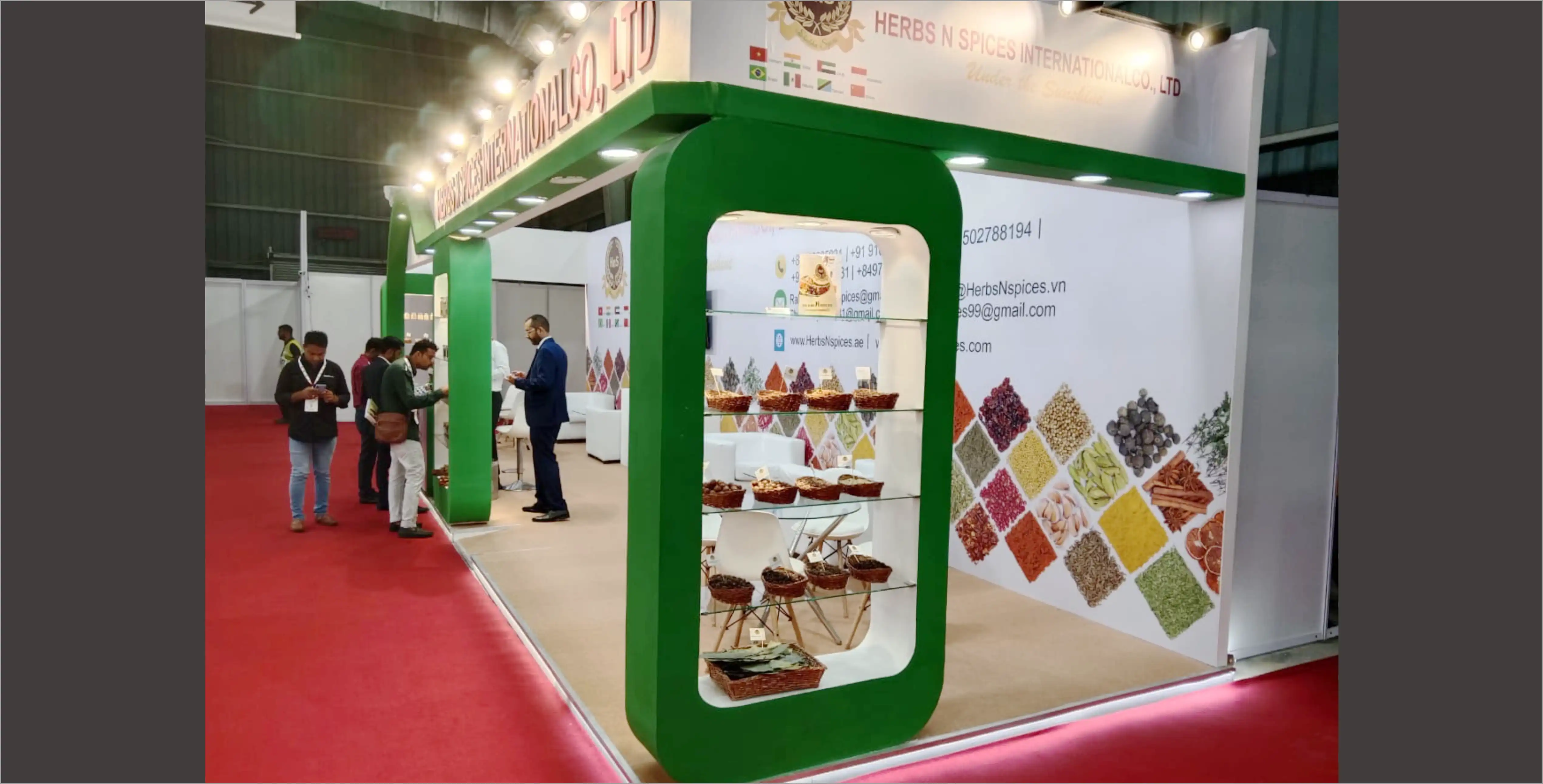 Expotree Exhibition Stall - Bharat Mandapam Delhi Exhibition Stall 1